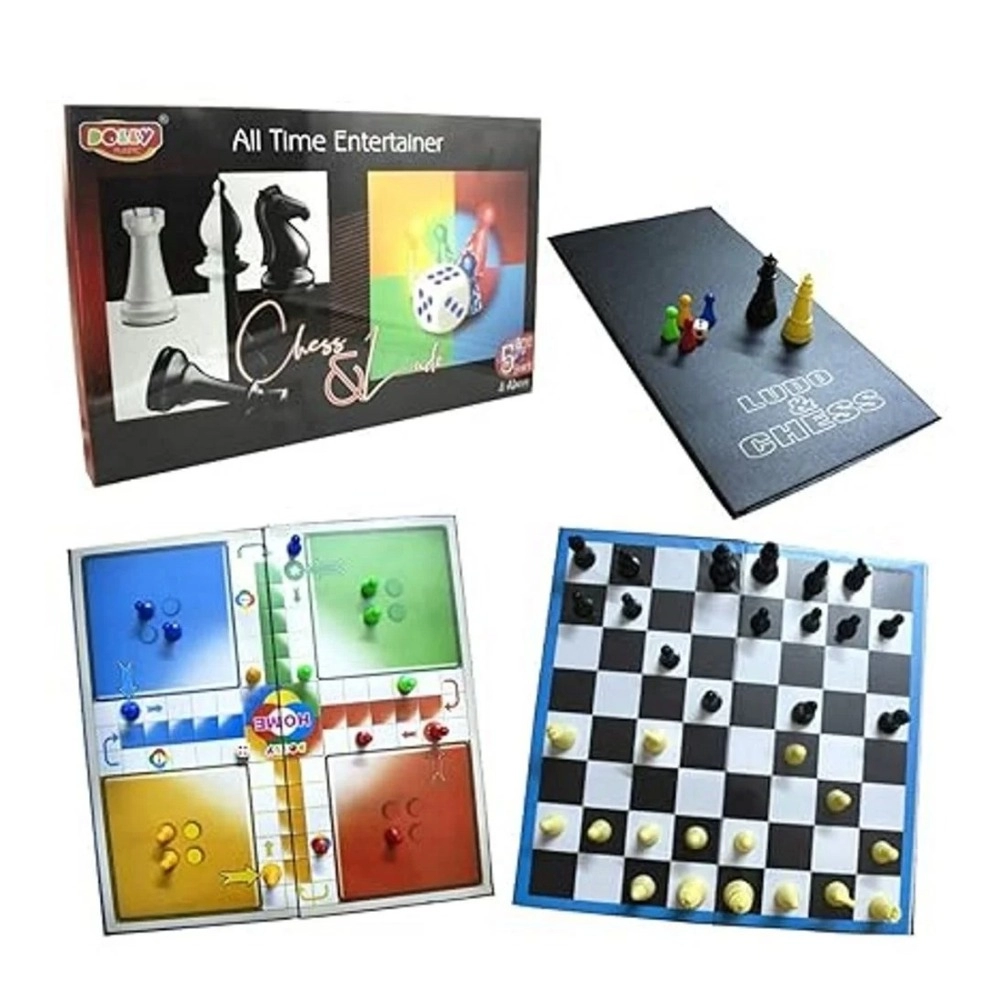 all time entertainer chess&ludo | paper, plastic toys | board games | 5+ years all time entertainer chess&ludo | paper, plastic toys | board games | 5+ years