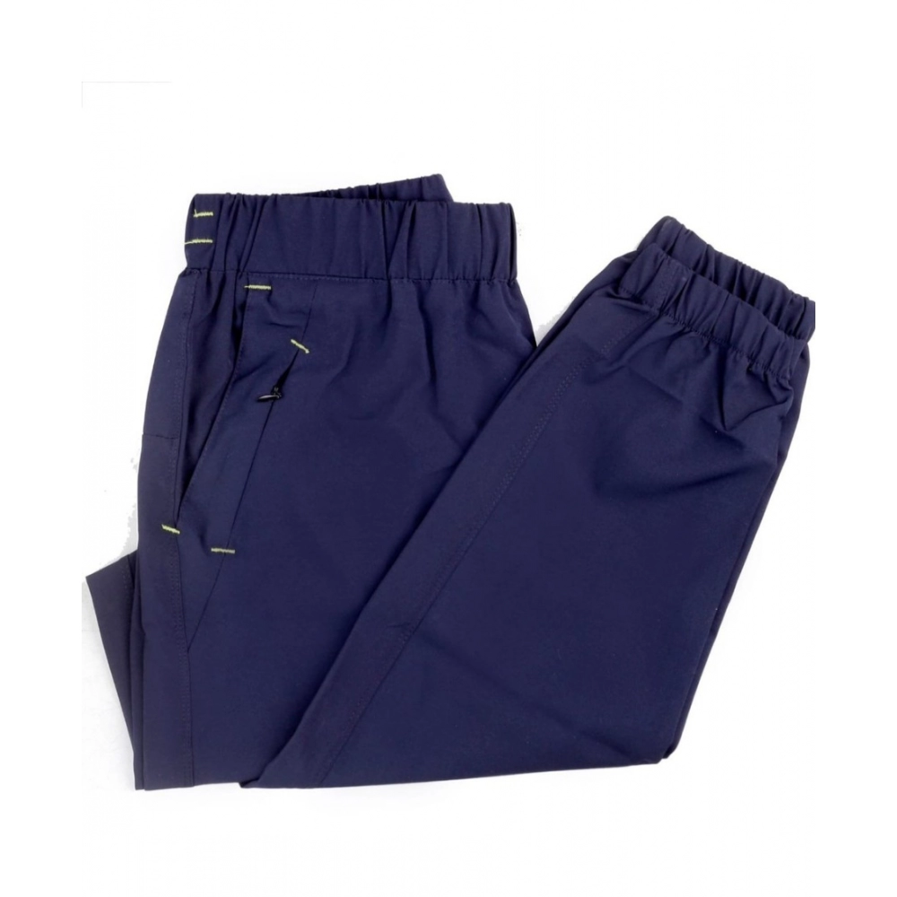 generic men's polyster solid track pant lower (navy blue) generic men's polyster solid track pant lower (navy blue)