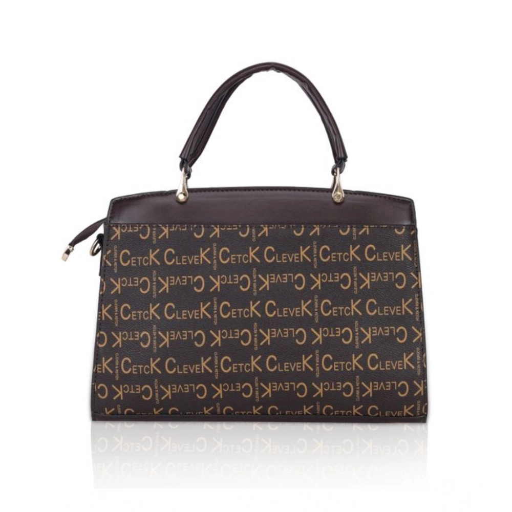 generic women's faux leather printed handbag (coffee) generic women's faux leather printed handbag (coffee)