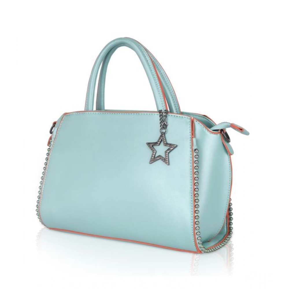 generic women's faux leather metal beads handbag (green) generic women's faux leather metal beads handbag (green)