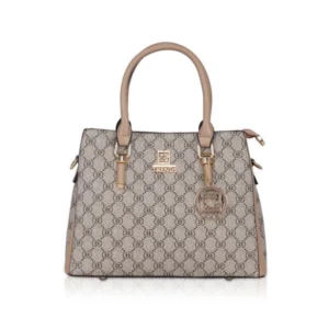 generic women's faux leather printed handbag (hilver)