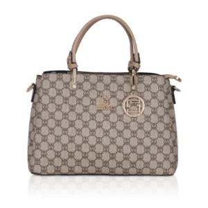 generic women's faux leather printed handbag (hilver)