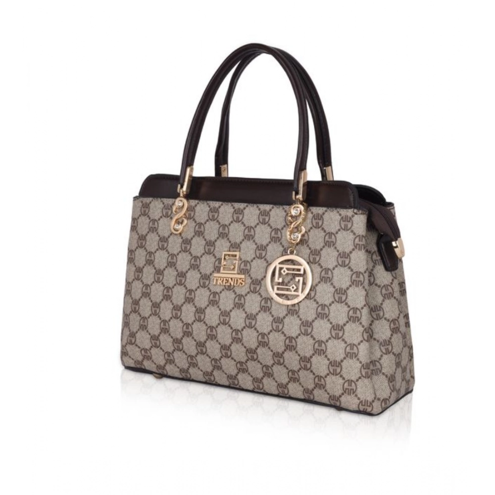 generic women's faux leather printed handbag (coffee) generic women's faux leather printed handbag (coffee)
