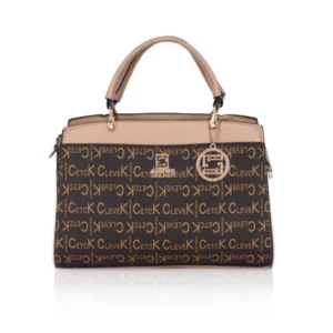 generic women's faux leather printed handbag (hilver)