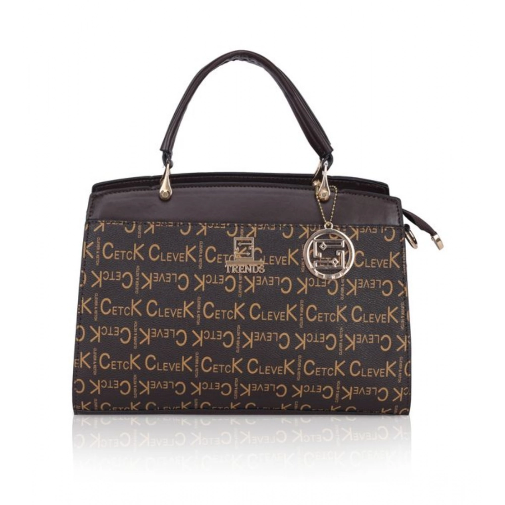 generic women's faux leather printed handbag (coffee) generic women's faux leather printed handbag (coffee)