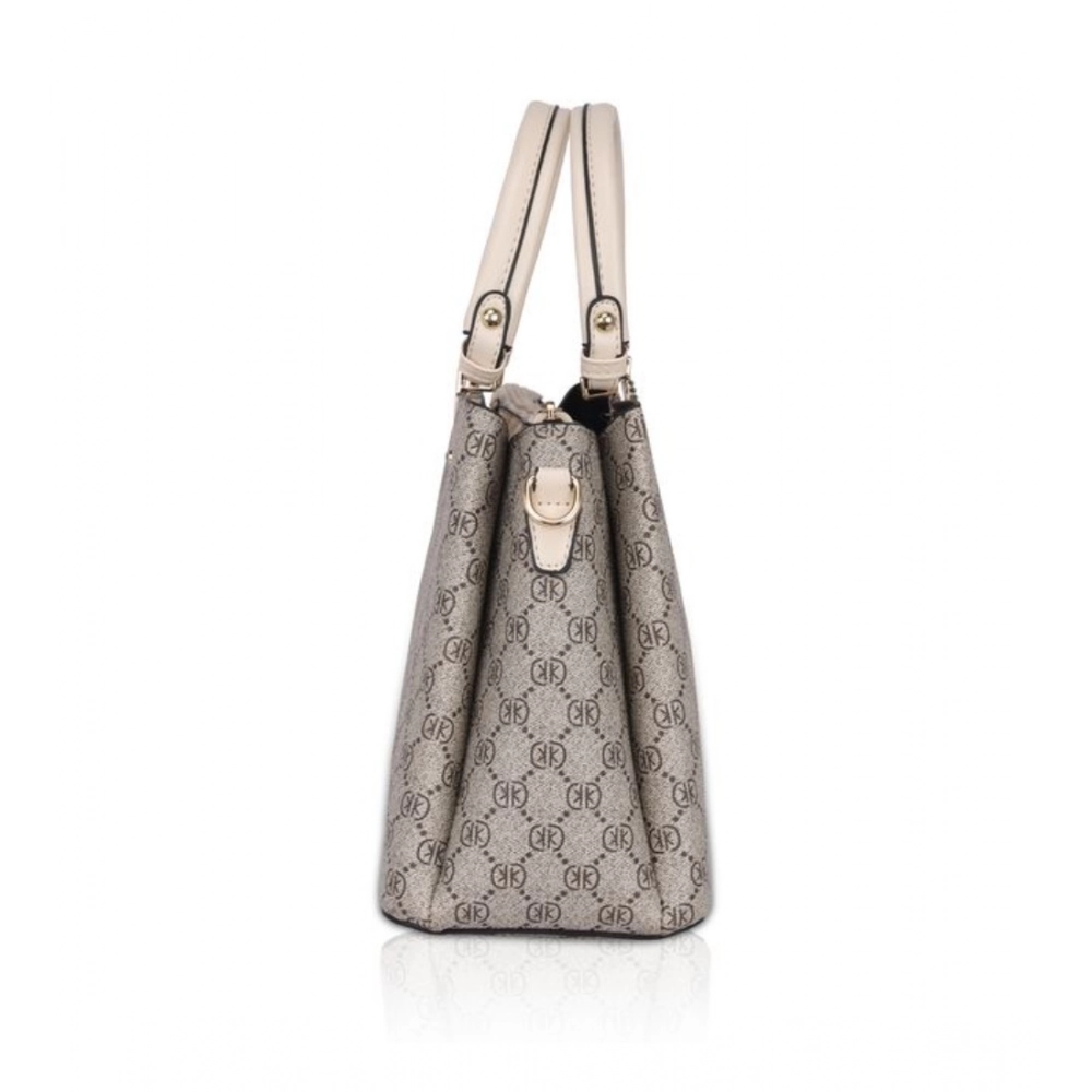 generic women's faux leather printed handbag (beige) generic women's faux leather printed handbag (beige)