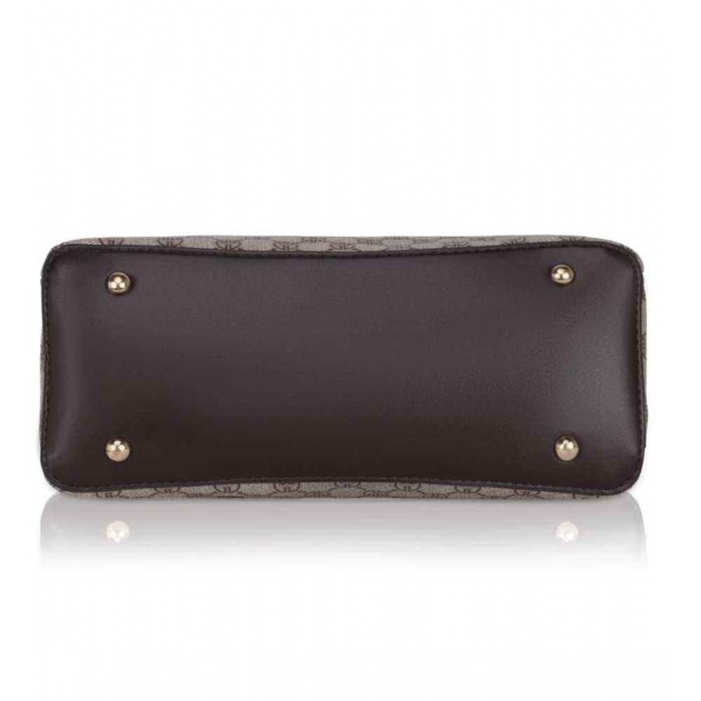 generic women's faux leather printed handbag (coffee) generic women's faux leather printed handbag (coffee)