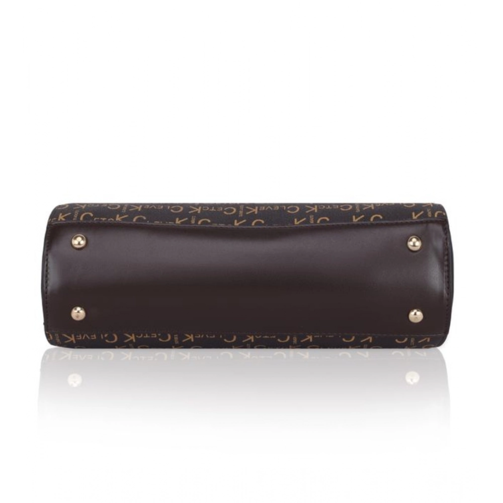generic women's faux leather printed handbag (coffee) generic women's faux leather printed handbag (coffee)