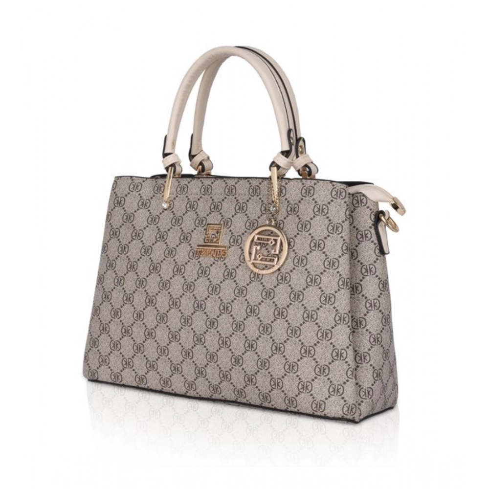 generic women's faux leather printed handbag (beige) generic women's faux leather printed handbag (beige)