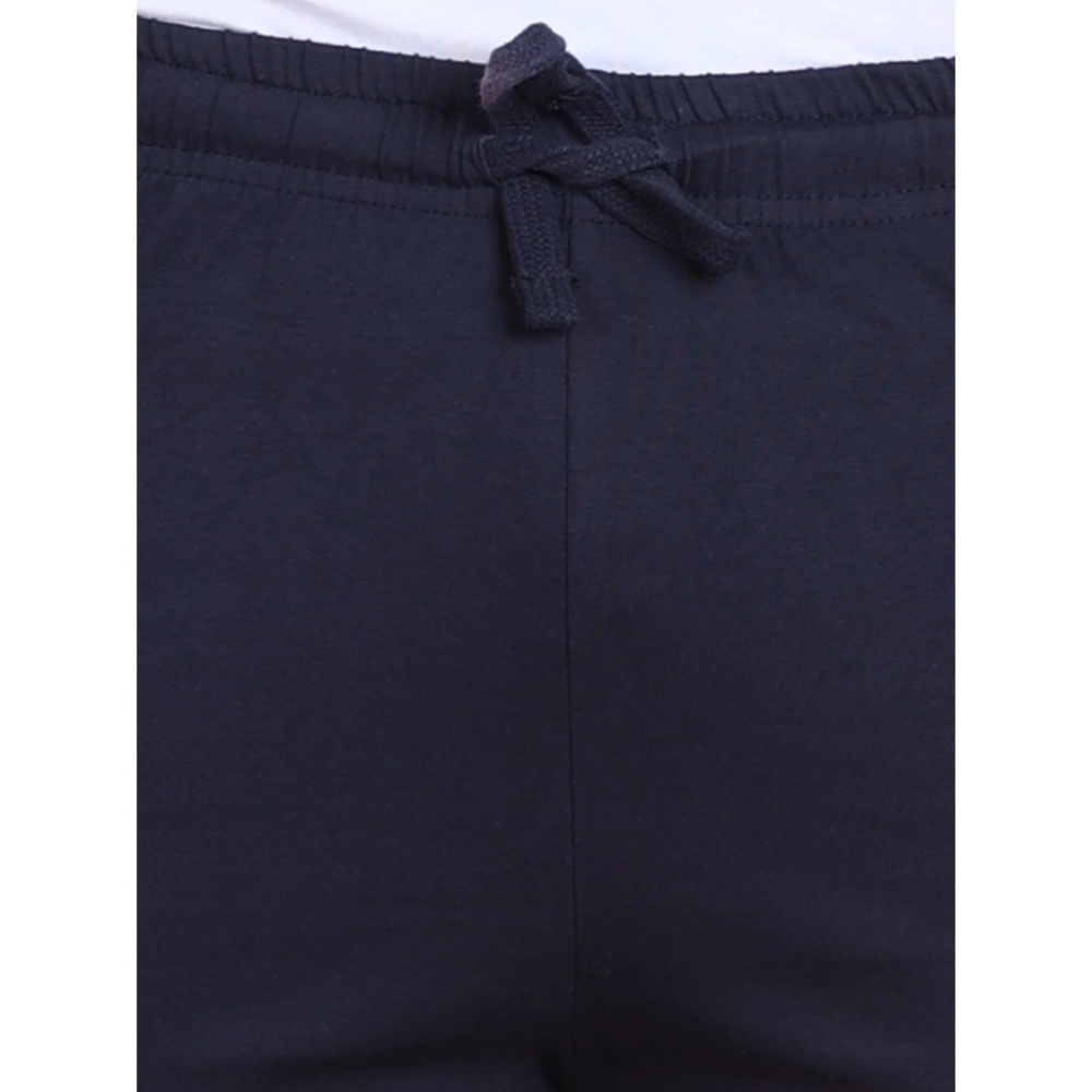 generic men's casual cotton striped above knee shorts (navy) generic men's casual cotton striped above knee shorts (navy)