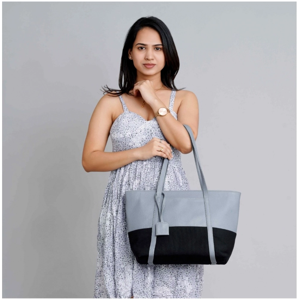 generic women's faux leather large shoulder zipper handbag (light blue) generic women's faux leather large shoulder zipper handbag (light blue)
