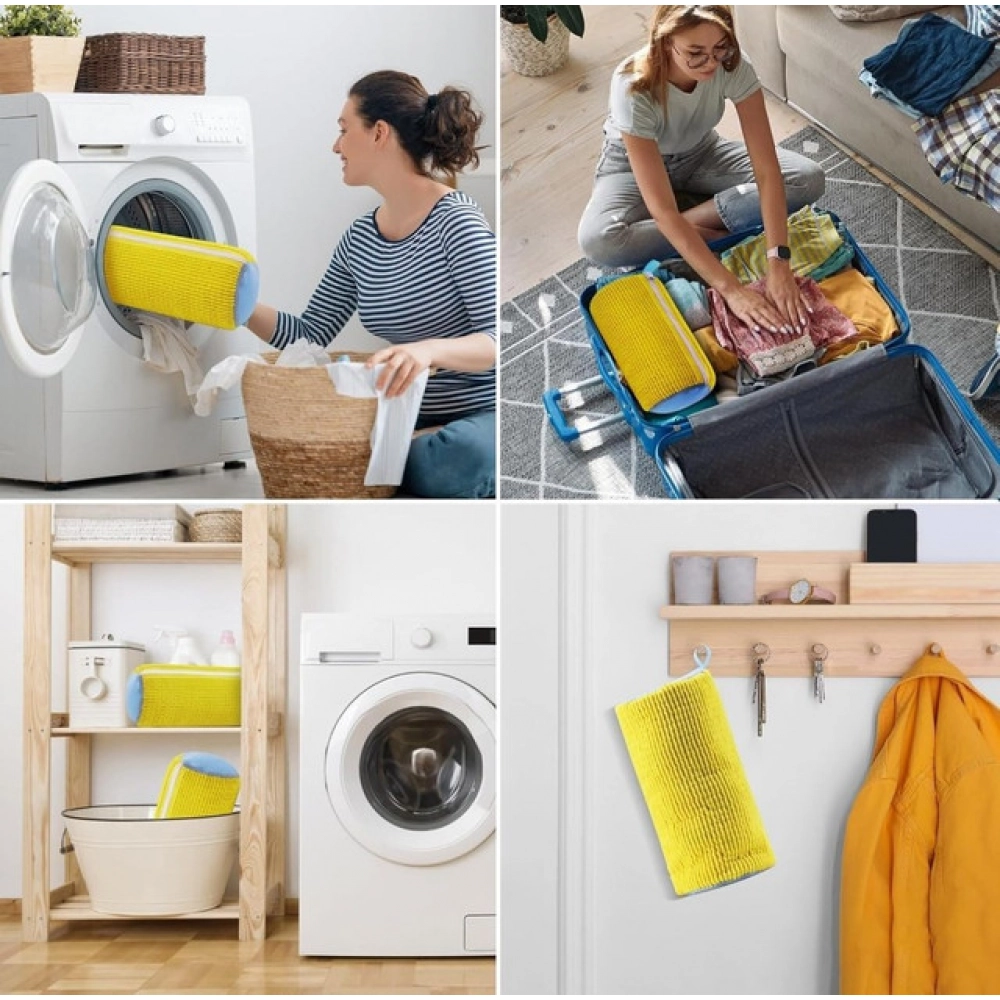 generic pack of 2 shoe washing machine bag (yellow) generic pack of 2 shoe washing machine bag (yellow)
