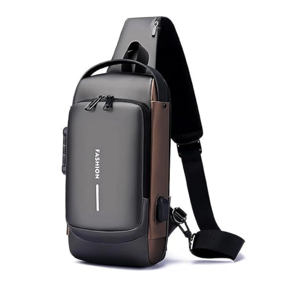 generic waterproof sling cross backpack bag (black) generic waterproof sling cross backpack bag (black)