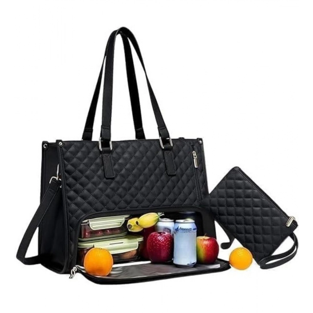 generic 3 in 1 women handbag (black) generic 3 in 1 women handbag (black)