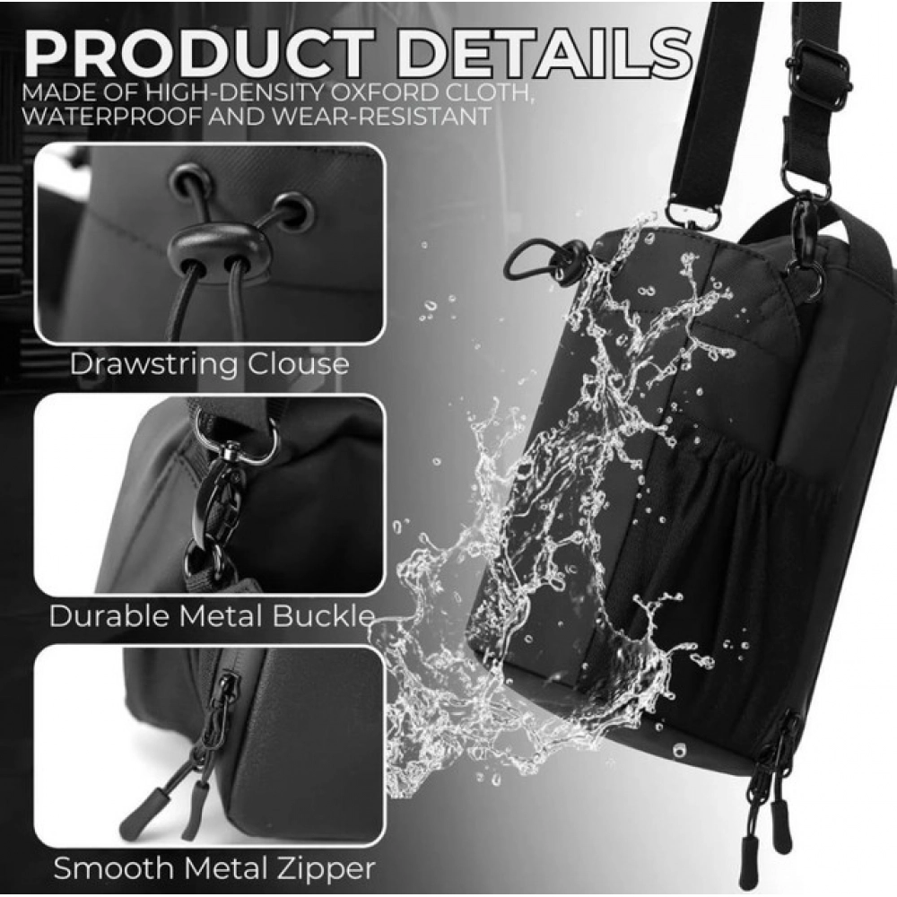 generic magnetic gym bag (black) generic magnetic gym bag (black)